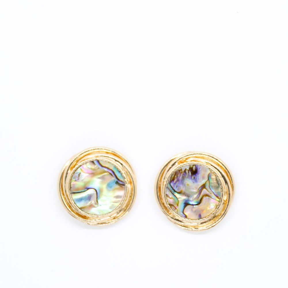Multi-colored Stud Earrings
